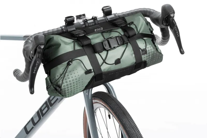 Acid Pack Pro 15 Handlebar Bag in Black/Green-2
